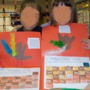 Hand Print Turkeys – A Thanksgiving Art Activity