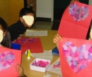 Valentine’s Day “Stained Glass”