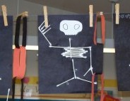 Cotton Swab (Q-Tip) Skeletons
